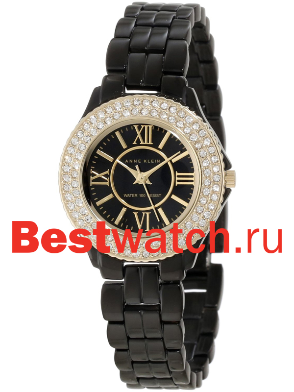 Часы Anne Klein Crystal 9537BKBK